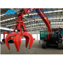 Multi Application Excavator with Grab for Steel, Bulk